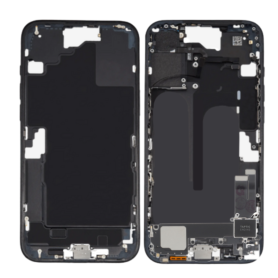 Châssis iPhone 16E Connecteur Charge Noir Grade B | EasyMobile