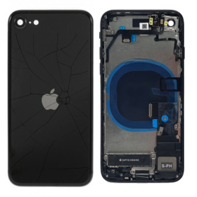 Coque, Cadre - Chassis iPhone 16 Plus sans Vitre Arrière sans Batterie Rose (Origine Demonté) Grade A, prix de gros.