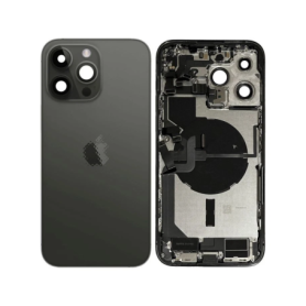 Apple Smartphone, Mobile Phone - Complete iPhone 14 Pro Max Black eSIM US Chassis - Charging Connector (Battery Not Included) - 