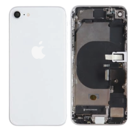 Smartphone Apple, Téléphone - Chassis iPhone SE - Connecteur de charge + Batterie Blanc (Origine Demonté) - Grade A, prix de gro