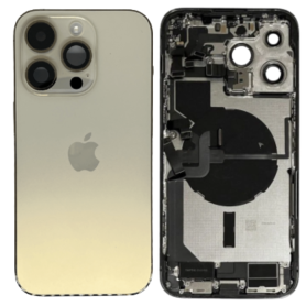 Apple Smartphone, Mobile Phone - Complete iPhone 14 Pro Max Gold eSIM US Chassis - Charging Connector (Battery Not Included) - G