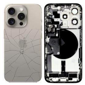 Châssis Complet iPhone 15 Pro Titane - Cassé | EasyMobile