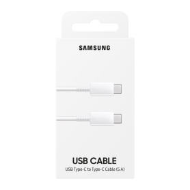 Câble Type-C Samsung 5A 100W Blanc | EasyMobile