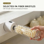 Cleaning Tool, Scrubber - LANMU L38 Electric Cup Brush 360° Soft PA Bristles Type-C Wall-Mounted - White, wholesale price