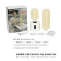 Cleaning Tool, Scrubber - LANMU L38 Electric Cup Brush 360° Soft PA Bristles Type-C Wall-Mounted - White, wholesale price