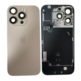 Vitre Arrière iPhone 16 Pro Titane Sable MagSafe | EasyMobile