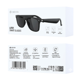 Smart Eyewear - Devia Lite 1 Smart Glasses – Black, wholesale price