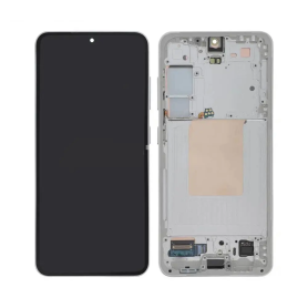 Screen, Display - Samsung Galaxy S24 (S921) Silver Screen + Chassis (Service Pack) - GH82-33287B, wholesale price