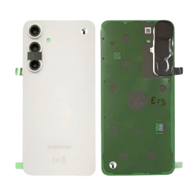 Rear Cover - Samsung Galaxy S24 FE (S721B) Rear Glass Silver (Service Pack) - GH82-35832B, wholesale price