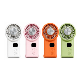 Cooling Device, Air Circulator - Portable Fan 100 Speeds 1800mAh USB-C X33 - Orange, wholesale price