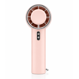 Mini Cooler, Desk Fan - Portable Desktop Fan 5 Speeds ​​1200mAh USB-C K60 - Pink, wholesale price