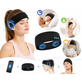 Bandeau Bluetooth Tricoté Haut-parleurs HiFi | EasyMobile
