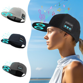 Casquette Bluetooth YX2-B - Haut-parleur intégré | EasyMobile