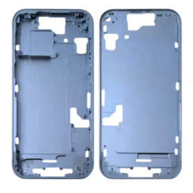 Coque, Boîtier - Chassis Vide iPhone 15 Plus Bleu (Original Demonté) Grade B, prix de gros.