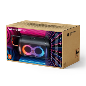 Haut-parleur, Boombox - Enceinte de Fête sans Fil Bluetooth JBL Partybox 520 BT IPX4 400W - JBLPARTYBOX520E - Noir, prix de gros