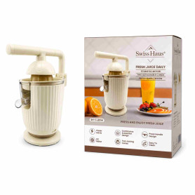 Citrus Extractor, Juicer - Swiss Haus SH-CJ2014 140W Citrus Juicer - White, wholesale price