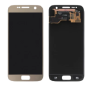 Écran, Display - Ecran Samsung Galaxy S7 (G930F) Or + Châssis (Original Démonté) - Grade A, prix de gros.