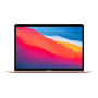 Ordinateur Portable, Laptop - Macbook Air 13" A2337 - 8 Go / 1 To SSD 7 cœur - Apple M1 - Or - AZERTY - Grade A - Sans Chargeur,