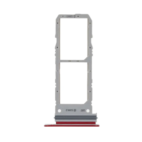 Support SIM, Plateau SIM - Tiroir SIM Samsung Galaxy Note 10 (N970) Rouge, prix de gros.