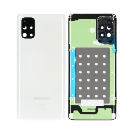 Back Glass, Rear Cover - Samsung Galaxy M51 (M515F) Rear Glass White (Service Pack) - GH82-23415B, wholesale price