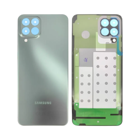 Back Glass, Rear Cover - Samsung Galaxy M33 5G (M336F) Rear Glass Green (Service Pack) - GH82-28444C, wholesale price