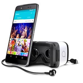 Smartphone, Téléphone - Alcatel Idol 4S 6070K 32 Go Gris Foncé avec Casque VR - Neuf, prix de gros.