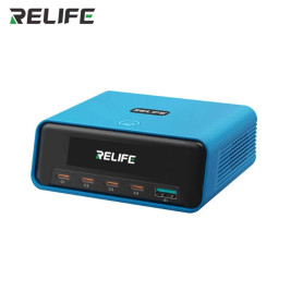 Adaptateur, Bloc d'Alimentation - Chargeur GaN Multi-Port à Affichage Numérique Intelligent - RELIFE Q8, prix de gros.