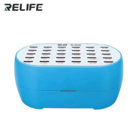Chargeur multiple, Station de charge - Chargeur USB 30-Port Intelligent Haute Puissance Charge Rapide - RELIFE RL-304M, prix de 
