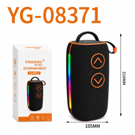 Haut-parleur, Speaker - Enceinte Bluetooth avec Éclairage CIAOBOSI YG-08371 – Noir, prix de gros.