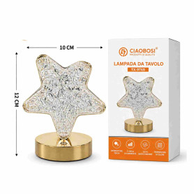 Lampe, Luminaire - Lampe de Table LED Étoile CIAOBOSI TX-9769, prix de gros.