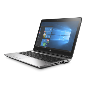 Ordinateur Portable, Laptop - PC Portable HP ProBook 650 G3 - 15,6" - 16 Go/ 256 Go SSD Core I5 7200U 2,5GHZ AZERTY Gris- Grade 