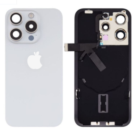 Vitre Arrière iPhone 15 Pro Titane Blanc | EasyMobile