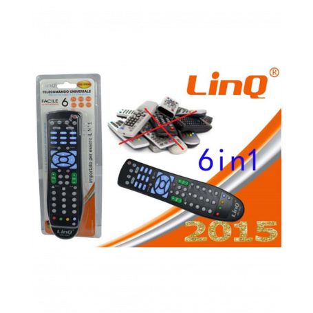 LinQ URC-8900 Universal TV Compatible Remote Control