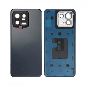 Vitre arrière, Dos - Vitre Arrière Xiaomi 13 Noir, prix de gros.