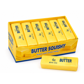 Toys, Stress Relievers - Butter Scented Squishy 14CMMFHYB - Set of 12 Assorted Pieces, wholesale price