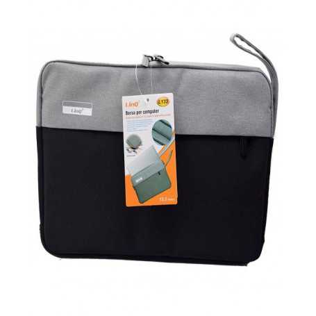 Sac pour Ordinateur 13,3 Pouces LinQ L133 Noir/Gris