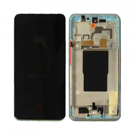 Écran, Display - Ecran Xiaomi 12T Pro Bleu + Châssis (OEM), prix de gros.