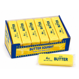 Toys, Stress Relievers - Butter Scented Squishy 13.5HYBMHT - Set of 12 Assorted Pieces, wholesale price