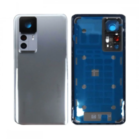 Vitre arrière, Dos - Vitre Arrière Xiaomi 12T Pro Gris, prix de gros.