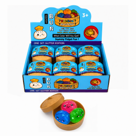 Toys, Stress Relievers - Colorful Crystal Squishy Bun Mystery Box GJ553 - Set of 12 Assorted Pieces, wholesale price