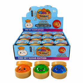 Toys, Collectibles - Mini Multicolored Crystal Squishy Bun Mystery Box GJ55 - Set of 24 Assorted Pieces, wholesale price