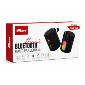 Haut-parleur, Speaker - Enceinte Bluetooth TWS Détachable connection entre 2 FASR – SANI-325, prix de gros.