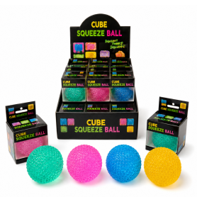 Toys, Stress Relievers - Rainbow Squishy Eggs - Set of 12, wholesale price