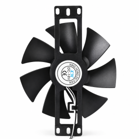 Ventilateur, Refroidisseur - Ventilateur de Refroidissement 7 Pales DC 18V 14,5 cm - Noir, prix de gros.