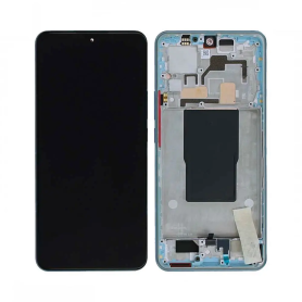 Écran, Display - Ecran Xiaomi 12T Bleu + Châssis (OEM), prix de gros.