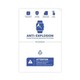 Watch Protector, Screen Guard - Devia K0708 Ultra-Transparent Universal TPU Watch Screen Protector - 20pcs, wholesale price