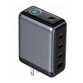 Chargeur, Adaptateur - Chargeur Rapide GaN 140W avec Écran Intelligent 3× USB-C + 1× USB-A Devia Ultra23 ACC140W - Gris, prix de