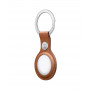 Leather Keyring for AirTag - Brown (Apple)