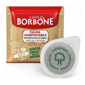 Coffee Pods - Borbone Cialda Espresso MISCELA ROSSA ESE 44mm Paper Pods 150pcs, wholesale price