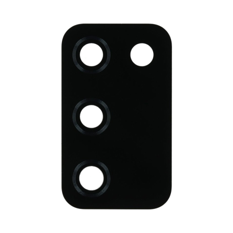 Lentille caméra, Vitre caméra - Glass Cover / Camera Lens Galaxy A03s (A037) Black, prix de gros